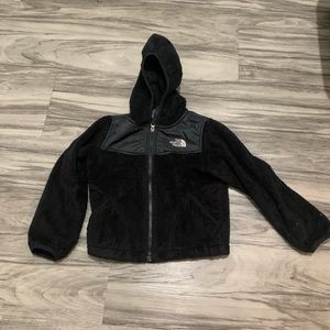 Black zipper sweater